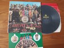 THE BEATLES Sgt Pepper's  FRENCH LP PARLOPHONE PMC 7027 + Encart  Ed.1  BIEM  EX