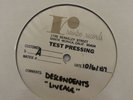 The Descendents Liveage  TEST PRESS LP (1987 SST Records )
