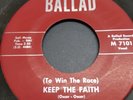 The Citations KEEP THE FAITH rare for northern soul tamla casino wheel torch fan
