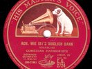 Comedian Harmonists. Ach, wie ist's möglich dann; Muss I denn.HMV EG 2724. NM(-)