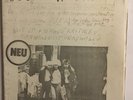 UNGEWOLLT NR. 1 PUNK FANZINE VON WILLI WUCHER POP RIVETS SEX PISTOLS NINA HAGEN