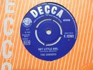 THE CHASERS Hey Little Girl UK Decca 45 EX VINYL