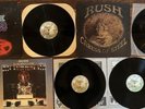 Rush 3 Album Lot- All The World, Caress Of Steel, 2112 Vinyl Record Lp VG