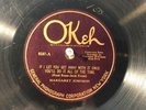 Prewar Blues Jazz 78 Margaret Johnson Clarence Williams Sidney Bechet Okeh 8107