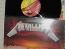 METALLICA MASTER OF PUPPETS LP MUSIC FOR NATIONS UK IMPORT INSERT VG+ VINYL
