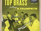 TOP BRASS 5 TRUMPETS (DONALD BYRD) - UK LONDON LP 2/1 - LTZ-C15013