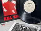 Metallica Kill 'Em All LP 1988 Elektra white label promo gold stamp VG++ EXTRAS
