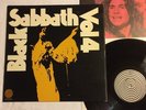 LP Black Sabbath - Vol 4 1972 German 1st Press. INSERT Swirl 6360 071. NEAR MINT