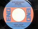 Lenny Curtis”Nothing Can Help You Now”/“Who You Gonna Run To” Northern Soul 45