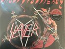Slayer - Show No Mercy - Red & Black Split Colored Vinyl LP  MINT