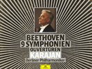 BEETHOVEN 9 Symphonies Overtures KARAJAN Berlin PO DGG 415066 7LP Box Digital NM