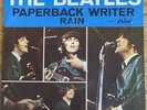 Beatles Paperback Writer Rain Capitol 5651 45rpm W/PS VG+ (1966) East Coast