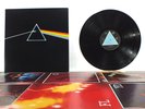 PINK FLOYD / RARE 1973 JAPAN orig. SOLID BLUE Label w/ Booklet & 1 Poster