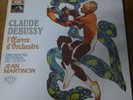 JEAN MARTINON / DEBUSSY complete orchestral works  / EMI 6 LP