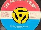 Unknown Garage 45 - The American Colony - Mean Woman Blues - Roland HEAR
