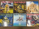 6 Iron Maiden vinyl records LP