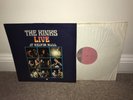 THE KINKS Live At Kelvin Hall LP Pye 1967 Stereo EXPORT UK 1st Press