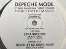 Depeche Mode Music for the masses Strangelove mix Stumm 47 for promo only Rare