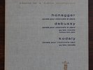 Guy FALLOT cello Monique FALLOT piano DEBUSSY KODALY HONEGGER VEGA C 30 A 310
