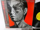 LP  JAPAN VINYL  ROLLING STONES TATTOO YOU LP VINYL Original Obi Inserts EX-