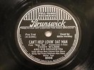 JAZZ BILLIE HOLIDAY TEDDY WILSON ORCH Can't Help Lovin' Dat Man BRUNSWICK 8008
