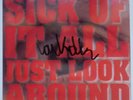 SICK OF IT ALL: Just Look Around - LP Vinyl  Relativity  RR 9191 1 - Autografato