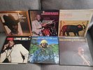 (6) LONNIE LISTON SMITH, MILES DAVIS, JOHN COLTRANE. BERNARD PURDIE VIYL LP LOT