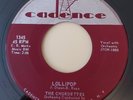 Chordettes  LOLLIPOP (GREAT DOO WOP 45) #1345 PLAYS VG++ NO NOISE