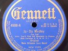 Gennett 4508 Original NEW ORLEANS JAZZ BAND / JA DA, HE'S HAD NO LOVING  78rpm