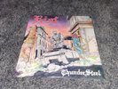 Riot Thunder Steel LP Original US Pressing VG+ Black Vinyl CBS Associated Metal