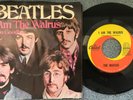THE BEATLES I AM THE WALRUS / HELLO GOODBYE 45 WITH PICTURE SLEEVE VG+