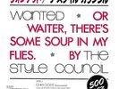 The Style Council (Weller) - Wanted - Rare Japanese White Label Promo Vinyl 7