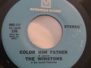 The Winstons - Color Him Father / Amen Brother 45 NM 1969 Rare 1st Pressing