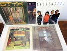 DOOBIE BROTHERS / STYX & the PRETENDERS: FIVE (5) Vinyl Albums R & R Music: ROCK