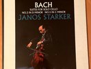JANOS STARKER Bach Cello Suites 2/5  MERCURY LIVING STEREO LP RFR 1/1   EX