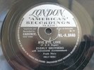 EVERLY BROTHERS - BYE BYE LOVE 1957 UK PRESS 78 RPM RECORD