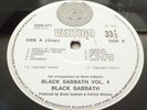 Black Sabbath - Vol. 4 // Orig 1st UK '72 Vertigo Swirl LP Mint copy