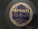 GENNETT Record 78 rpm 5147 Sammie Lewis CRAZY OVER DADDY / COOTIE CRAWL