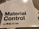 Glassjaw 30th Anniversay Material Control White Vinyl Lmited Ed. (1,993) RARE