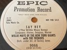 SAY HEY PROMO WILLIE MAYS NEW YORK GIANTS TRENIERS EPIC  9066 10