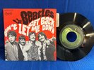 THE BEATLES GET BACK 2C00604084 APPLE LANGUETTE. ORIGINAL FRANCE 45T/7' EXC+
