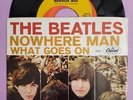 The Beatles US 45 Capitol 5587 NOWHERE MAN / WHAT GOES ON W/pic. Slv. WC