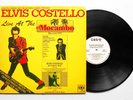 ELVIS COSTELLO LIVE AT THE EL MOCAMBO   CANADIAN PRESSED CBS WHITE LABEL PROMO