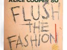 ALICE COOPER 80 Flush the Fashion Promo Vinyl Record WB BSK 3436 DJ  1980