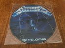 METALLICA Ride The Lightning PICTURE DISC Vinyl LP 1986 1st Press NO Barcode Ed.