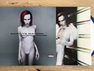 Marilyn Manson Mechanical Animals LP Record 1998 1st Press Blue White Vinyl EX+