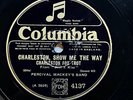 PERCIVAL MACKEY’S BAND - ‘CHARLESTON, SHOW ME THE WAY’ 1926 COLUMBIA 78, SOLOS