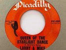 Doo Wop R&B 45 LARRY & MIKE Queen Of The Starlight Dance/We Fell In Love HEAR