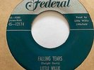 Doo Wop R&B 45 LITTLE WILLIE LITTLEFIELD Falling Tears/Goofy Dust Blues Federal