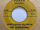 Northern Soul 45 THE AUTOGRAPHS Love's Gonna Do You In/On A Hot Summer Day HEAR